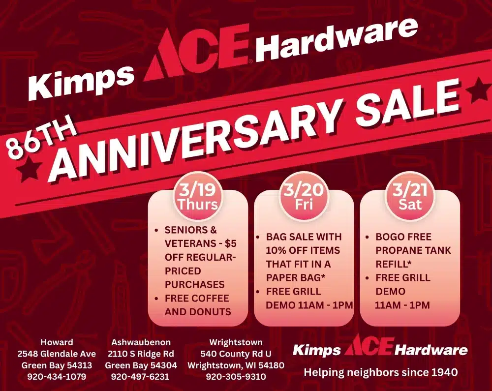 86th anniversary sale